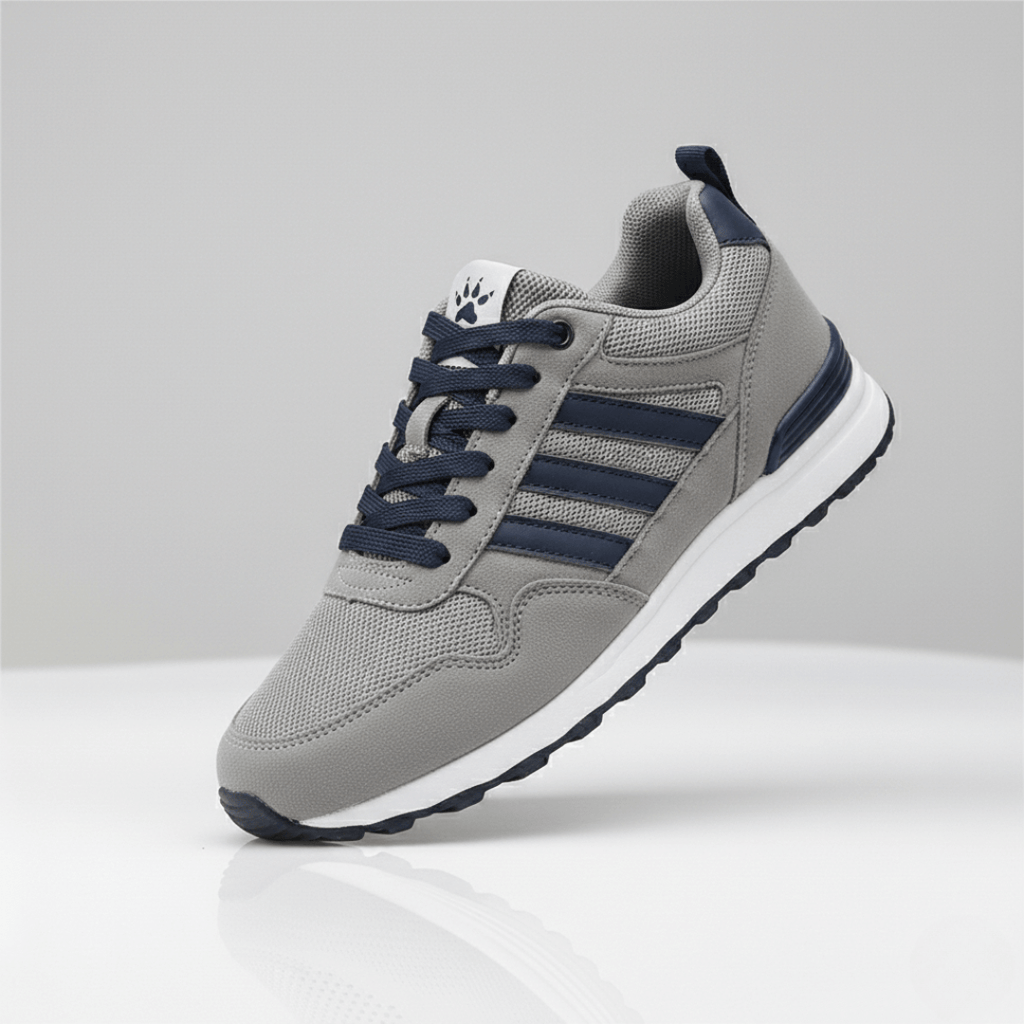 Baskets casual à lacets pour homme