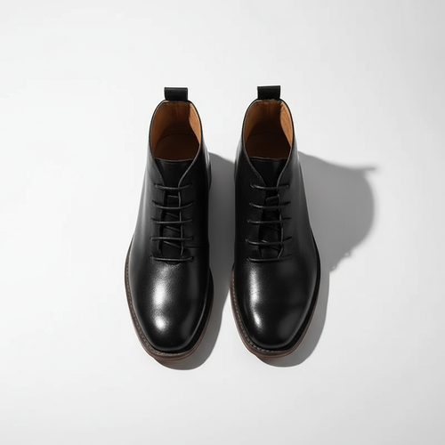 Bottes homme à lacets
