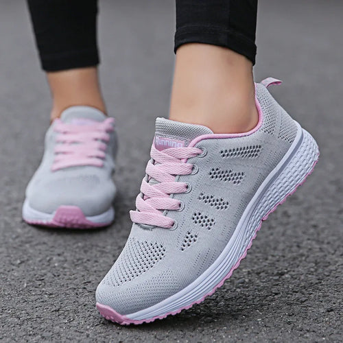 Baskets femme en mesh respirant – Confort quotidien