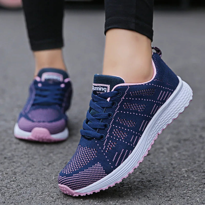 Baskets femme en mesh respirant – Confort quotidien