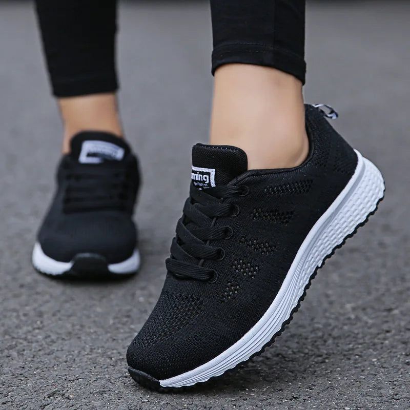 Baskets femme en mesh respirant – Confort quotidien