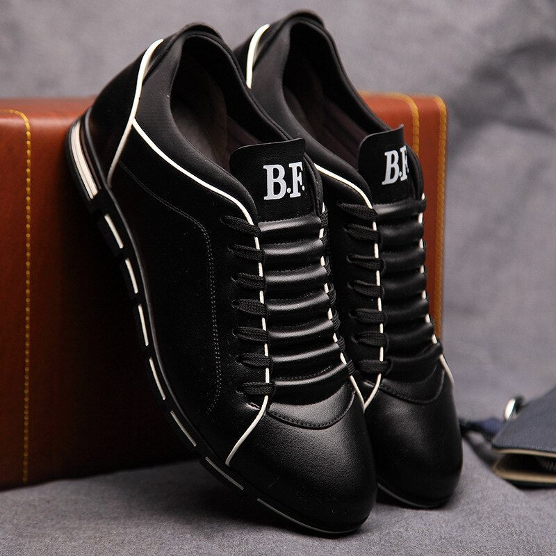 Hommes Formelles en Cuir Véritable Chaussures – Confort et Élégance