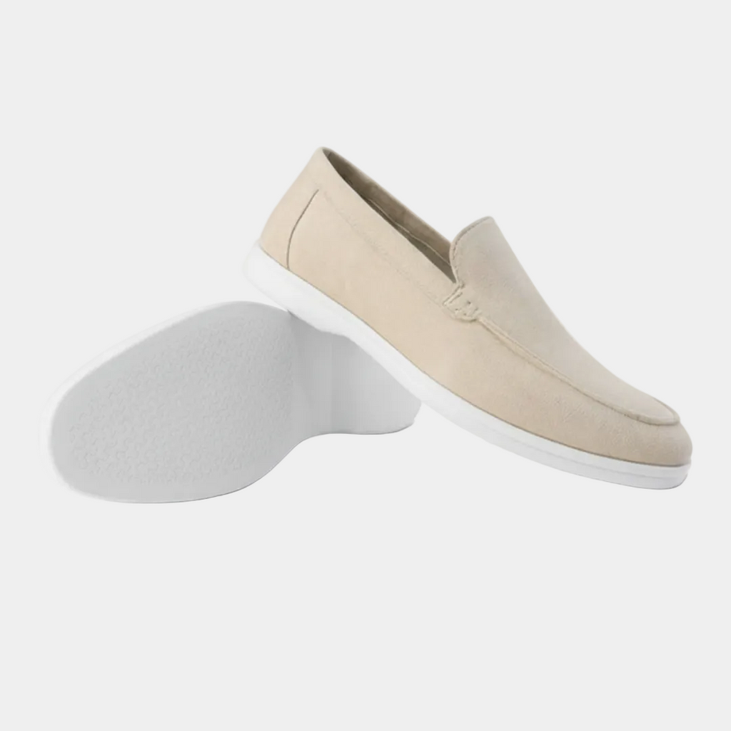 Mocassins homme à semelle contrastante