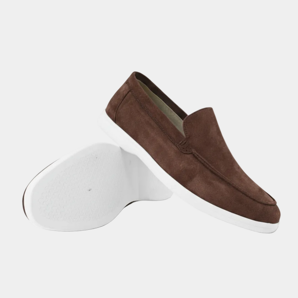Mocassins homme à semelle contrastante