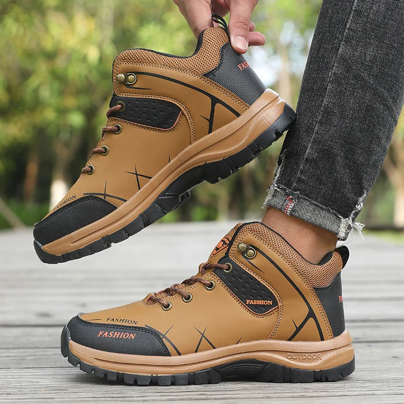 Bottes de randonnée outdoor style rétro