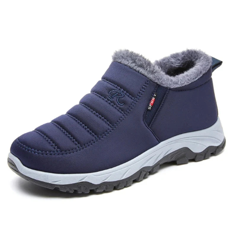Chaussures homme à semelle épaisse – Confort hivernal