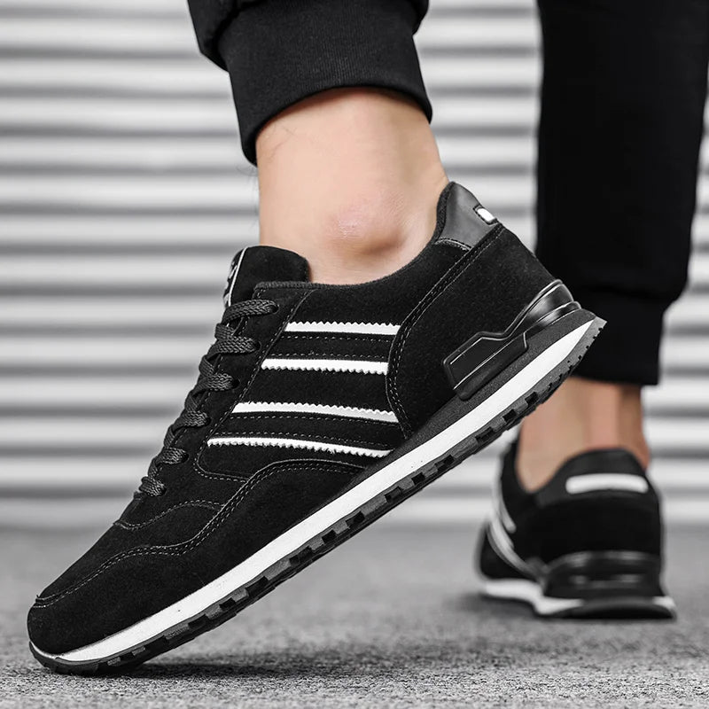 Baskets casual à lacets pour homme