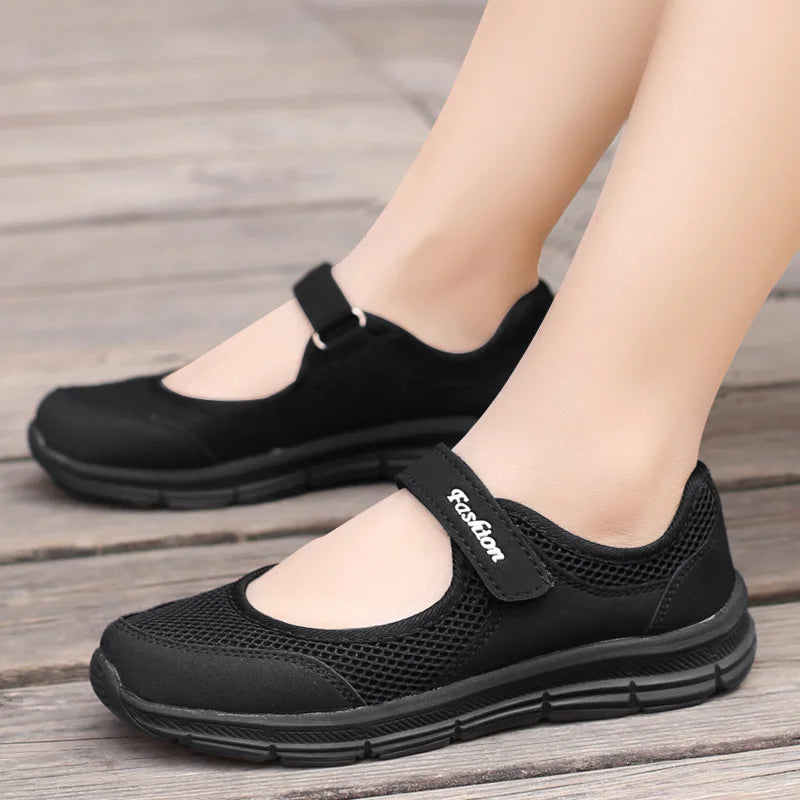 Chaussures confortables antidérapantes pour femme