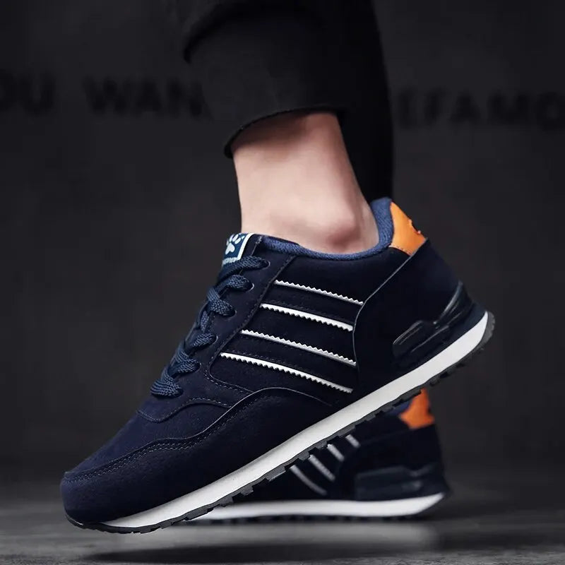 Baskets casual à lacets pour homme
