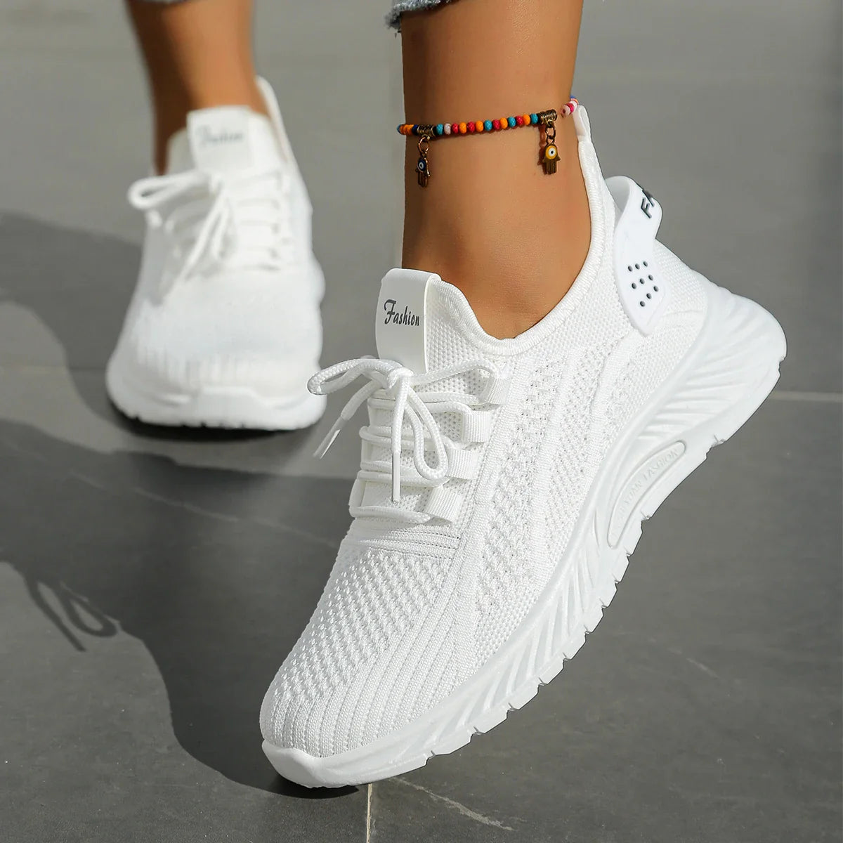 Baskets casual Flyknit pour femme – Légères et respirantes