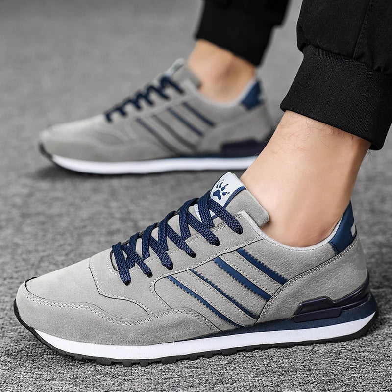 Baskets casual à lacets pour homme