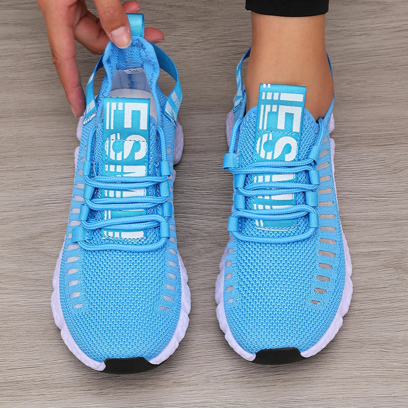 Chaussures de sport femme en mesh – Légères et respirantes