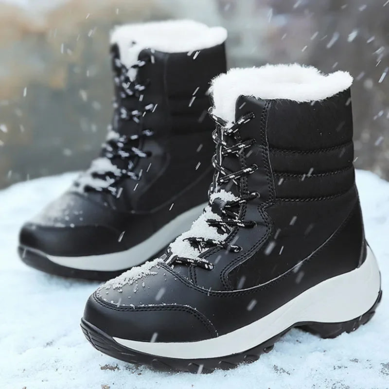 Bottes de neige plateforme – Semelle antidérapante