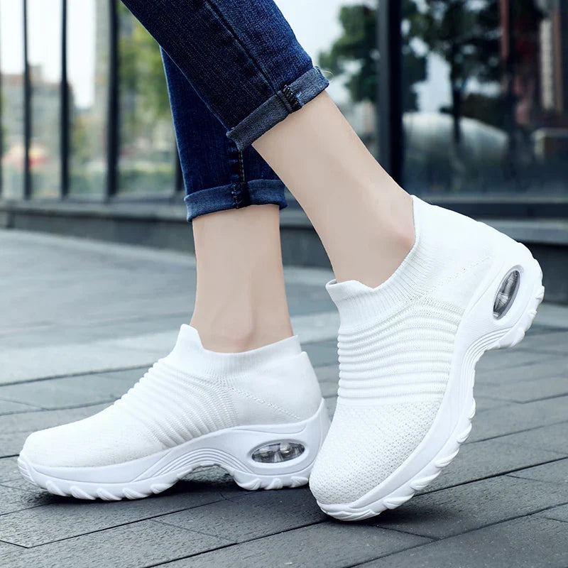 Chaussures respirantes ajourées pour femme – Confortables