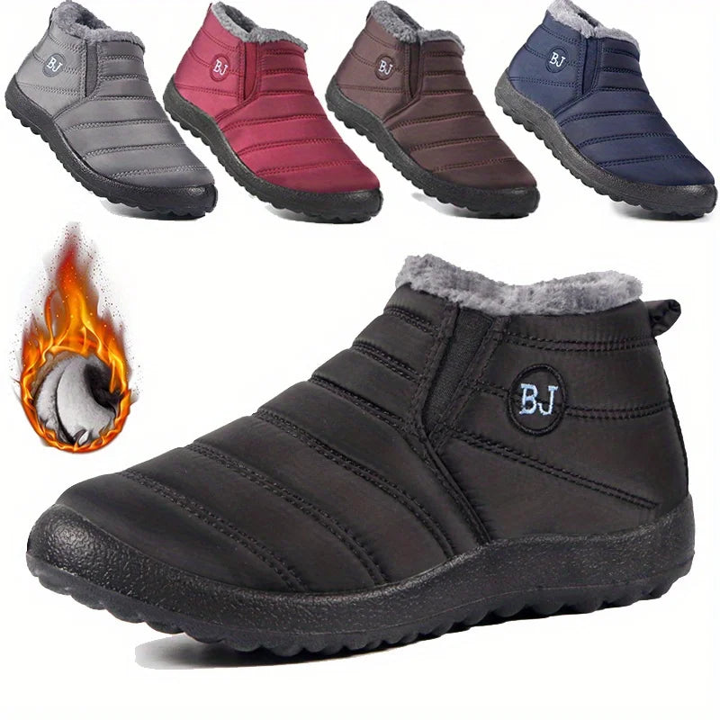 Bottes de neige imperméables et chaudes pour femme