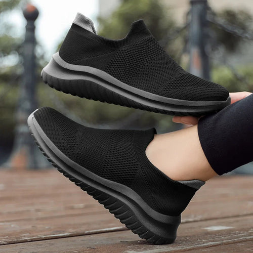 Baskets de running respirantes sans lacets – Légères
