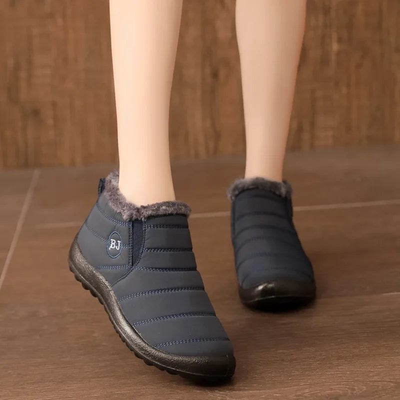 Bottes de neige imperméables et chaudes pour femme