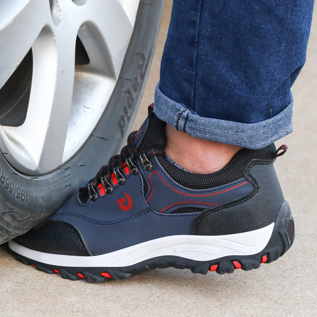 Chaussures de travail pour homme avec embout de sécurité en acier