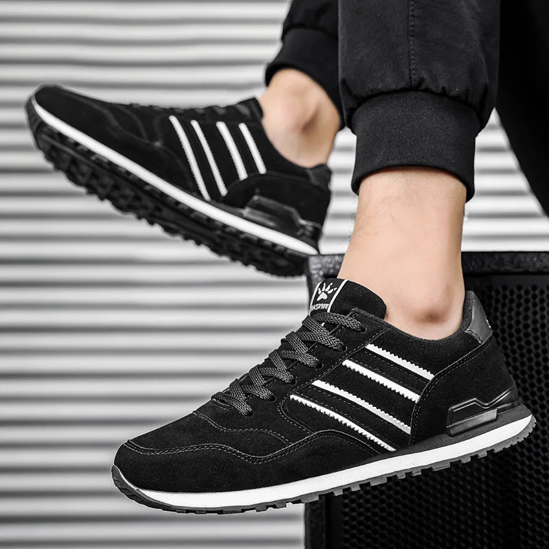 Baskets casual à lacets pour homme