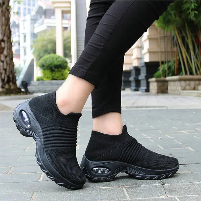 Chaussures respirantes ajourées pour femme – Confortables