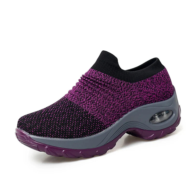 Chaussures respirantes ajourées pour femme – Confortables