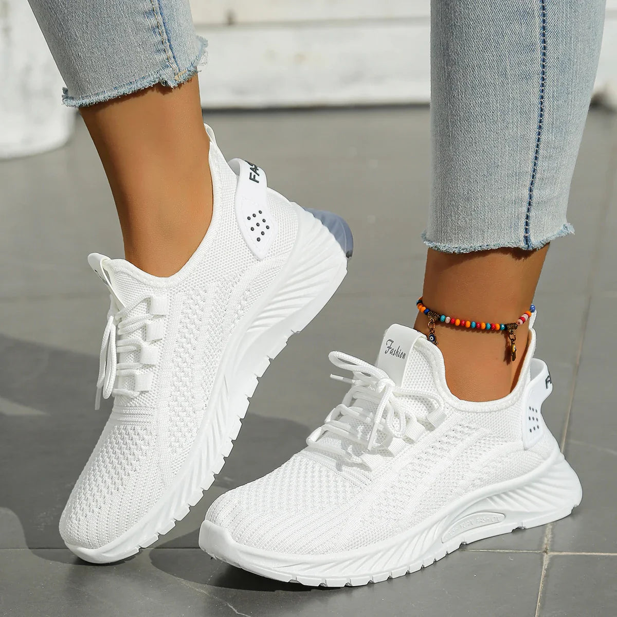 Baskets casual Flyknit pour femme – Légères et respirantes