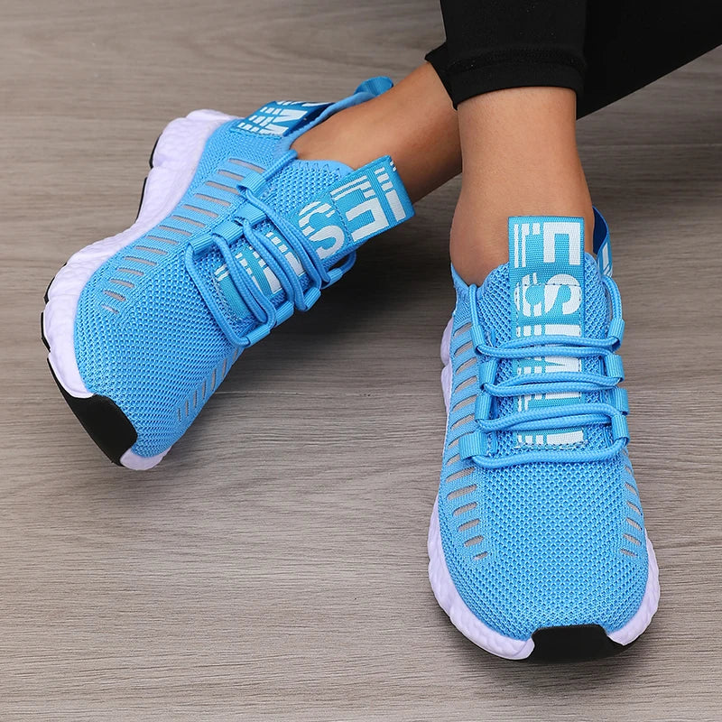 Chaussures de sport femme en mesh – Légères et respirantes