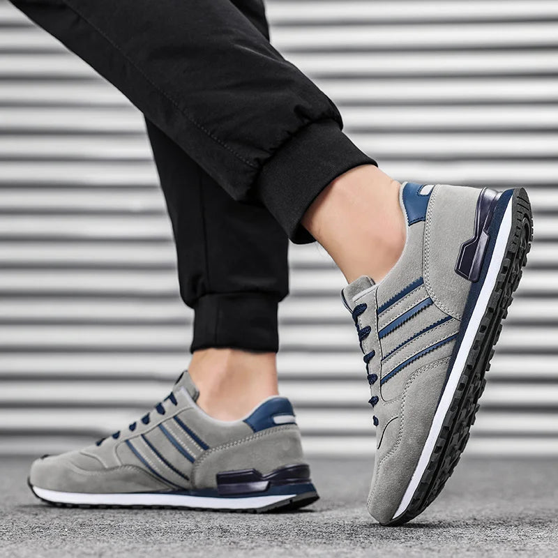 Baskets casual à lacets pour homme