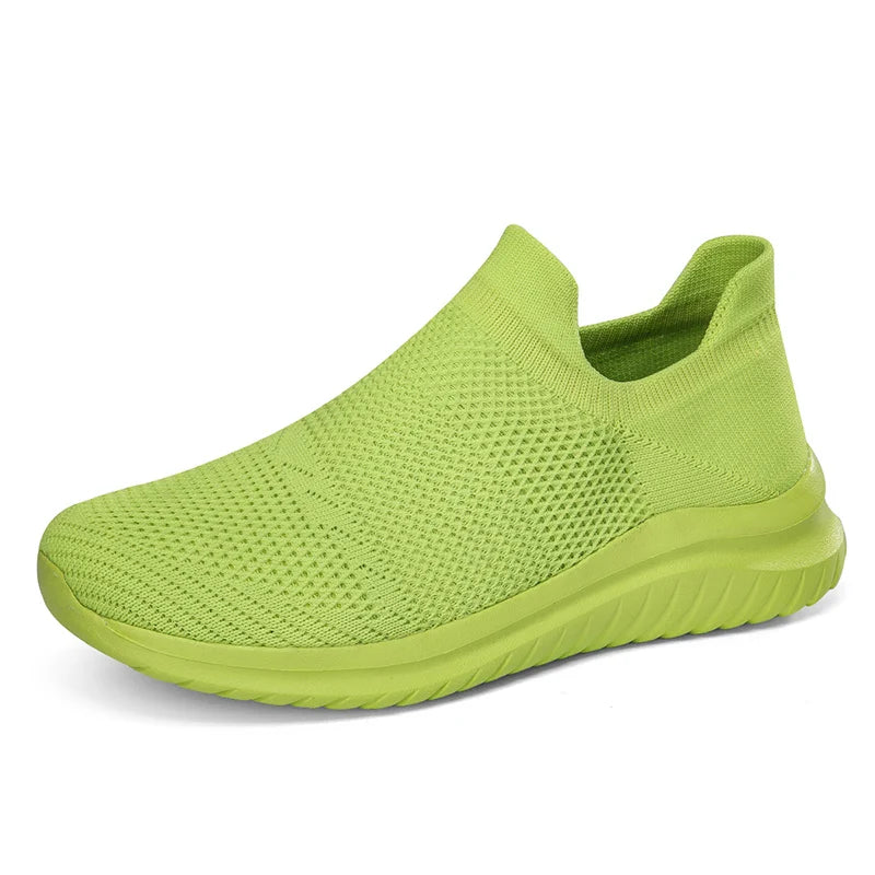 Baskets de running respirantes sans lacets – Légères