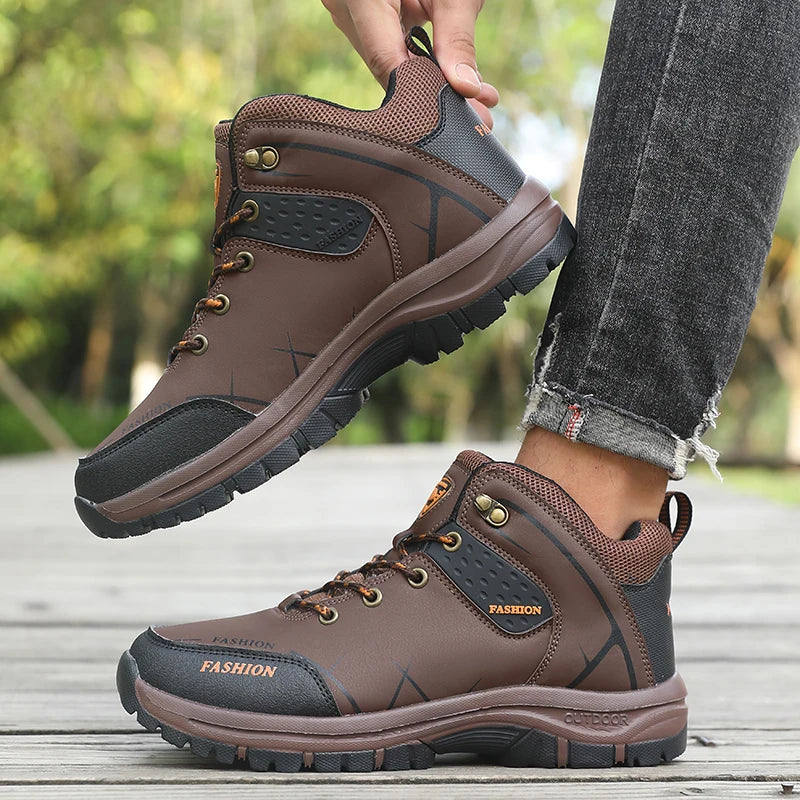 Bottes de randonnée outdoor style rétro