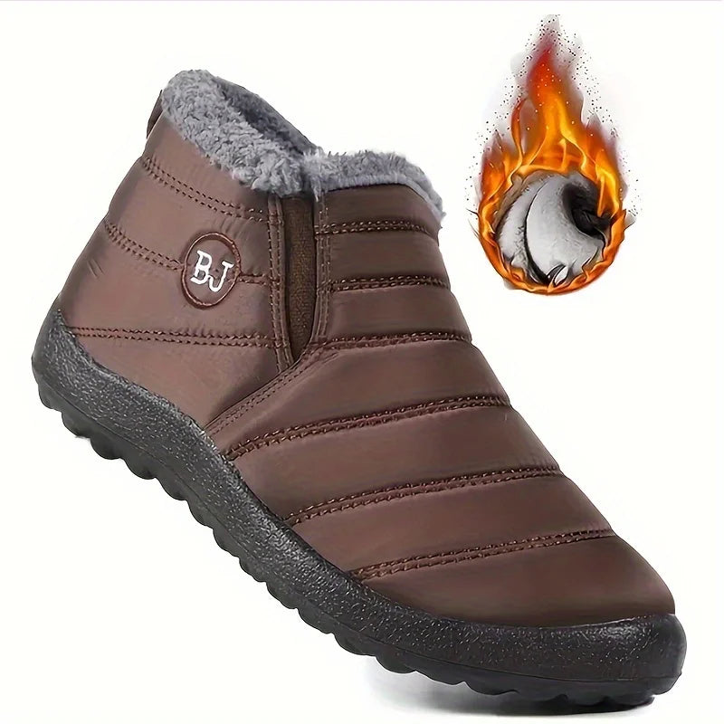 Bottes de neige imperméables et chaudes pour femme