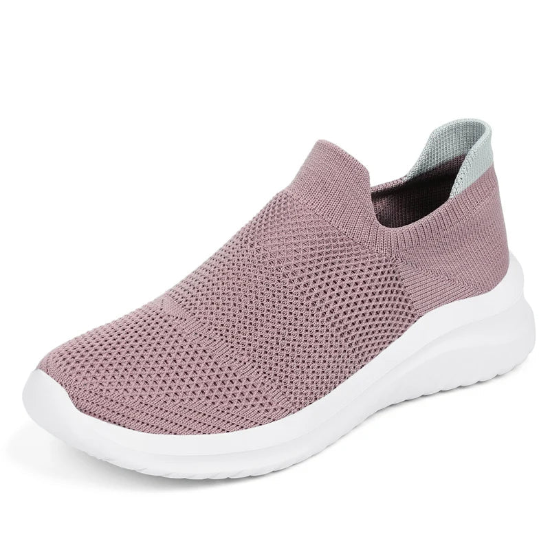 Baskets de running respirantes sans lacets – Légères