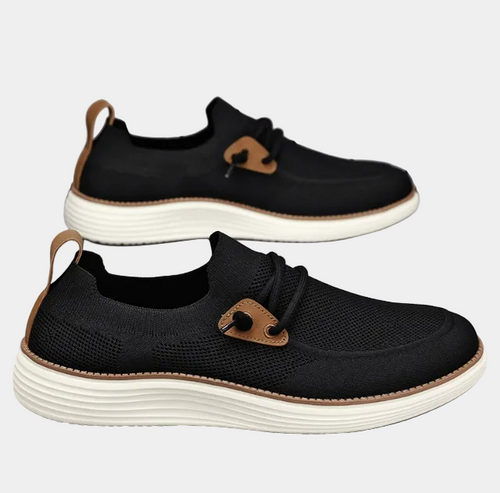 Baskets homme empeigne ajourée