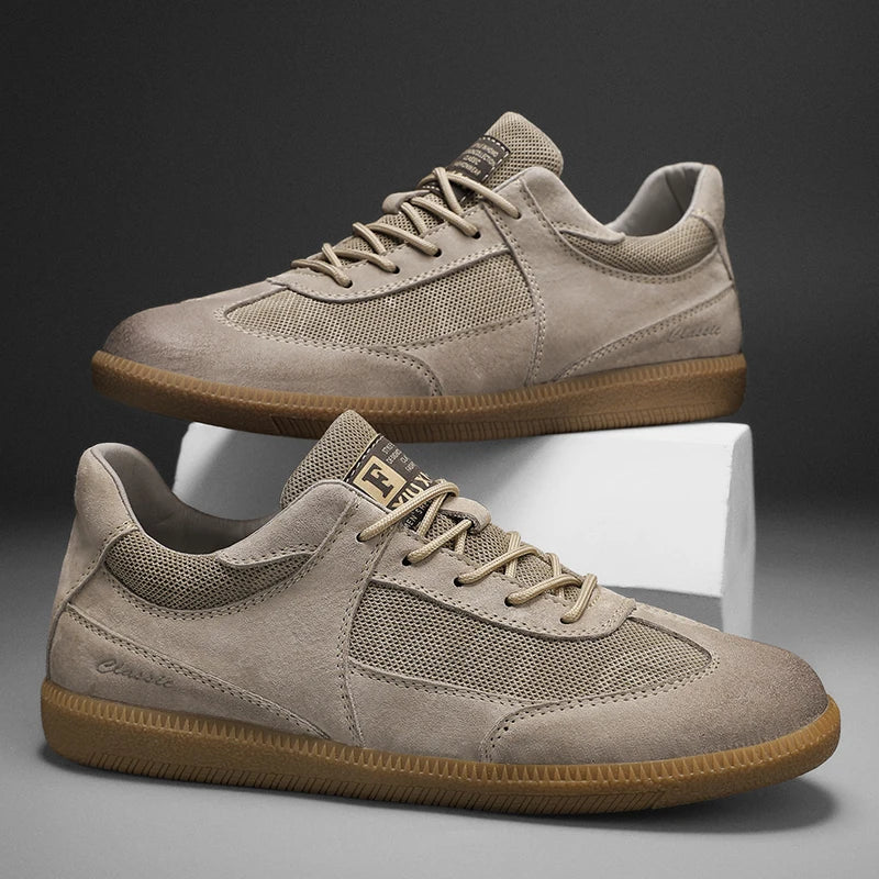 Baskets homme à lacets basses