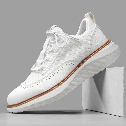 Baskets homme perforées