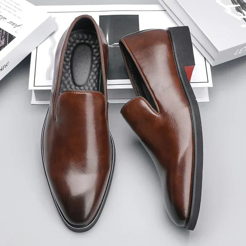 Chaussures homme bout allongé