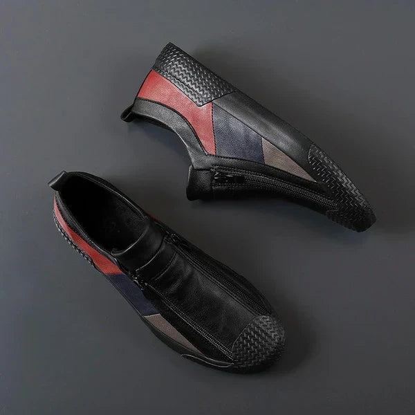 Chaussures homme zippées