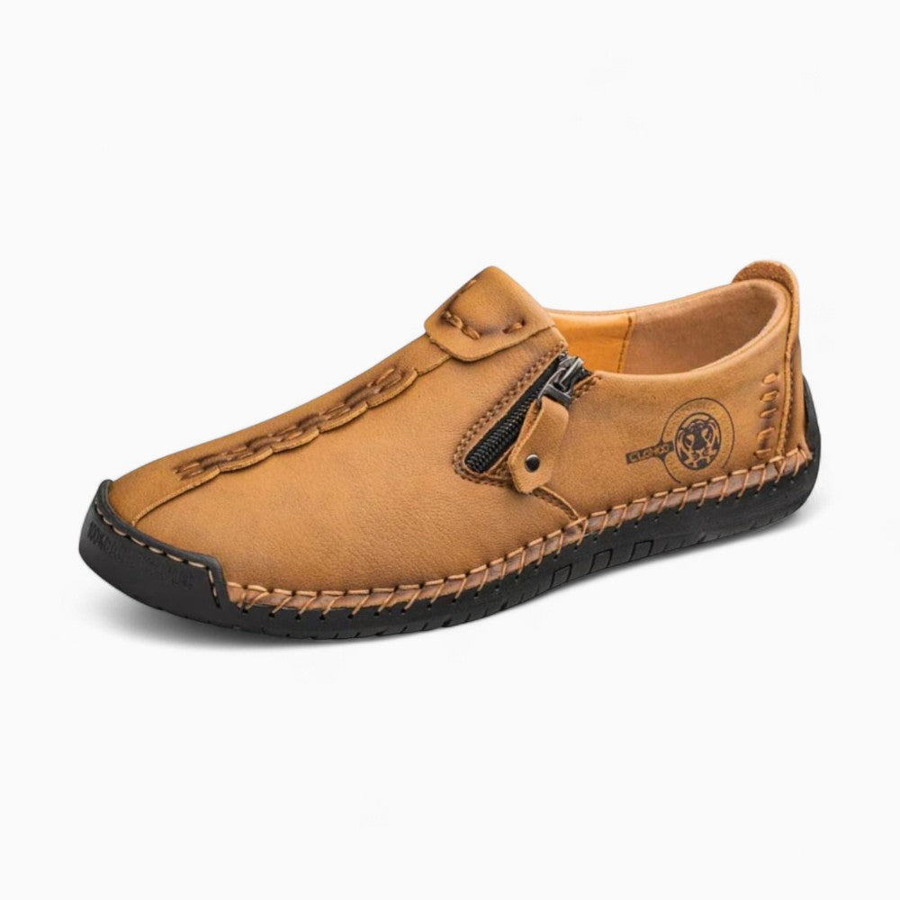 Mocassins Plats En Cuir Synthétique Pour Hommes