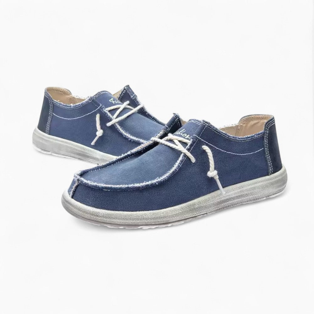 Mocassins Légers Et Décontractés Pour Homme En Tissu