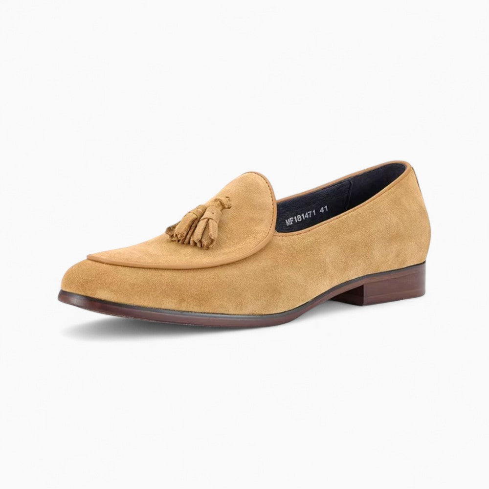 Mocassins Indiens En Daim Pour Homme