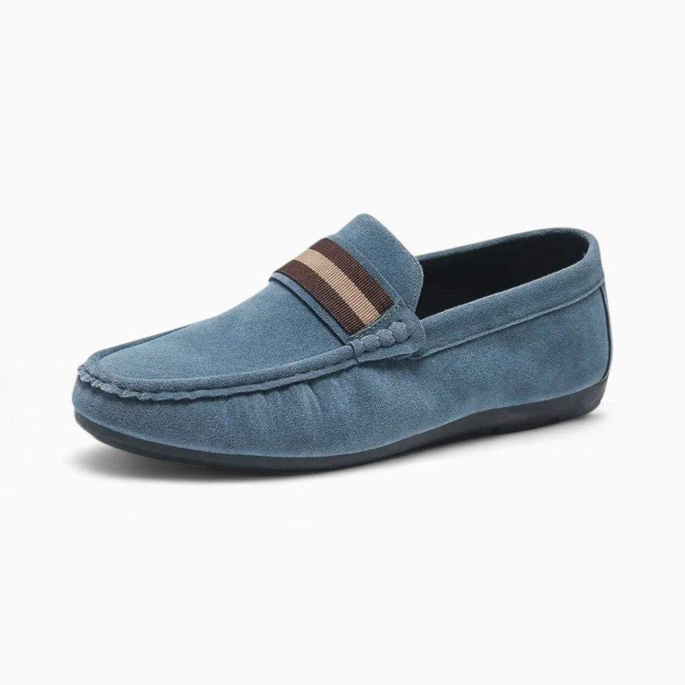 Mocassins En Daim Synthétique Avec Un Design Original Pour Hommes