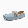 Mocassins En Daim À Nœud Pour Homme