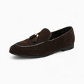 Mocassins à gland effet daim en PU pour hommes