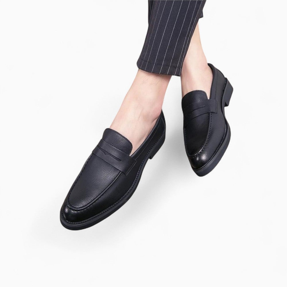 Mocassins En Cuir Formels Pour Hommes