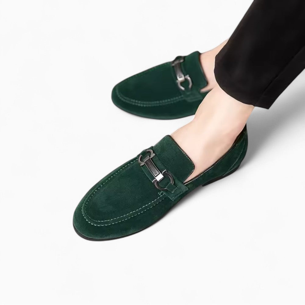 Mocassins Effet Daim Classiques Pour Hommes