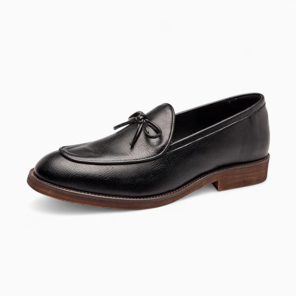 Mocassins Bateau À Lacets En Cuir Pour Homme