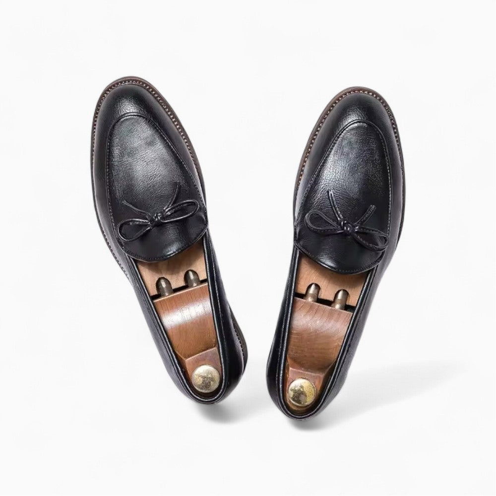 Mocassins Bateau À Lacets En Cuir Pour Homme