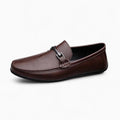 Mocassins En Cuir Véritable Avec Mors Pour Homme