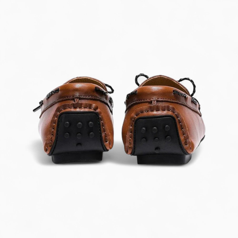 Mocassins Bateau Formels À Lacets Pour Homme