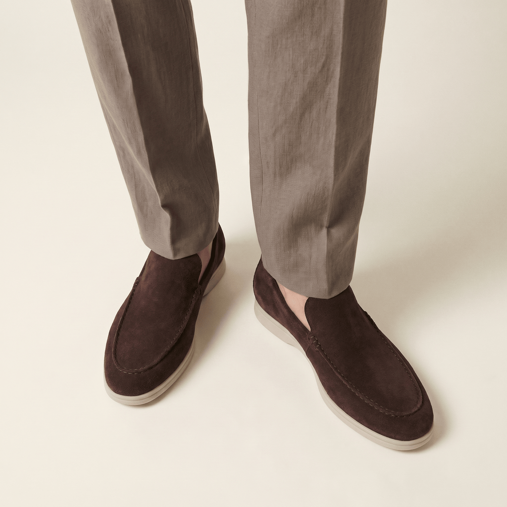 Mocassin Casual en Suédine à Semelle Confort